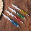 4 Pcs/set Injection Syringe Shape Ball Point Pen Doctor Nurse Kids Craft. Kit