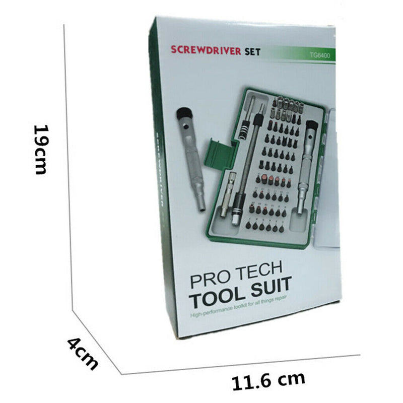 Precision Screwdriver Kit (60 Screwdriver Bits) for Computer, Smartphone, and