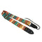 Adjustable Durable Guitar Bass Strap with PU Leather Ends National Style for