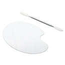 2pcs Makeup Tools Stainless Steel Palette Spatula Cosmetic Blending
