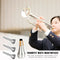 Replacement 3/5/7C Trumpet Mouthpiece + Mute Silencer Set 4pcs Wind Instruments