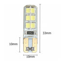 T10 194 W5W COB 2835 SMD 12LED Car CANBUS Super Bright License Light Bulb 2W New