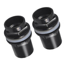 2-Pc Aquarium Fish Tank Air Pump Control Valves Joint Connector Adaptor 25mm Dia