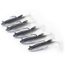 5 Pieces Soft Fishing Lure Wobbler Swim Bait Artificial Bait Carp Fishing L