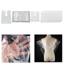 300x Waterproof Disposable Hair Cutting Cape Gown Protect Barber Capes Gowns