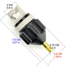 Inflatable Rowing Boat Air Valve Adaptor Sup Board Kayak Pump AdaptorWithSta 3C