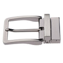 3x Mens Reversible Metal Alloy Belt Buckle Replacement Pin Buckles Rectangle