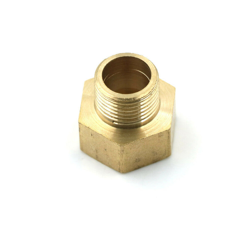 1/2" BSP Female x 3/8" BSP Male Thread Connection Brass Pipe Fitting Adapter FT