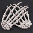 New Plastic Skeleton Hand Haunted House Scary Props Halloween Theme Party Decor