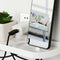 Compact Mobile Phone Charge Adapter Wall Holder Storage Rack Shelves Organi E7F7