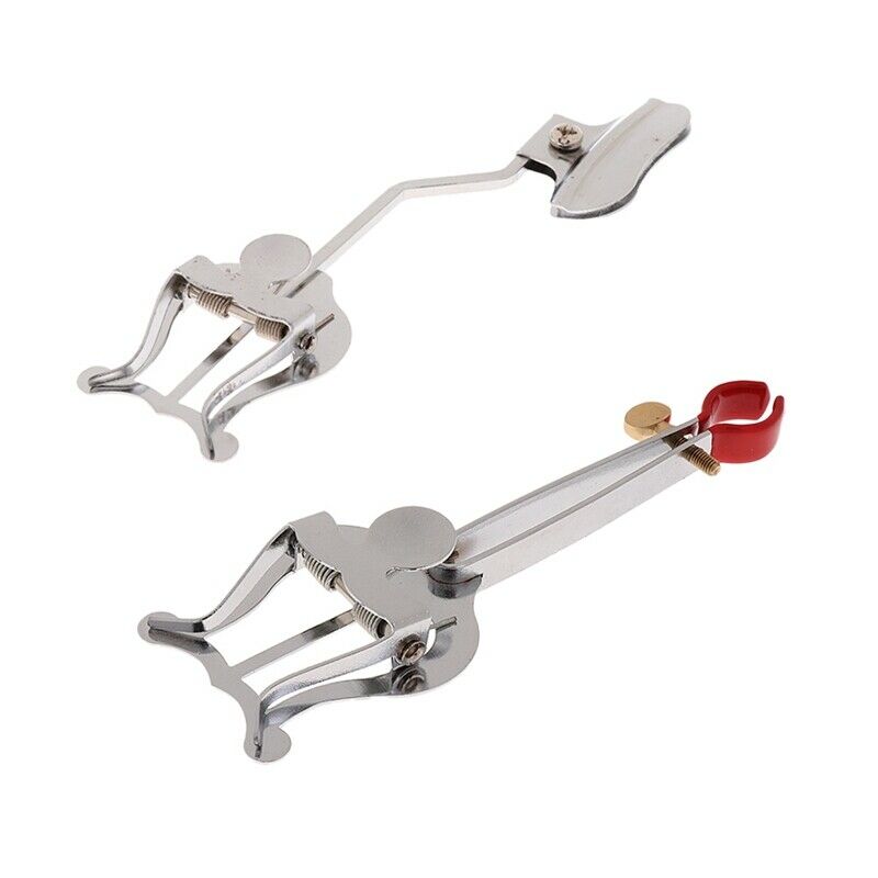 2Pcs Trumpet Trombone Marching Clamp Lyre Sheet Music Clip Stand Holder for