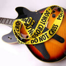 Adjustable Guitar Strap Yellow Leather Ends Acoustic Classical Guitar Bass  I2E9