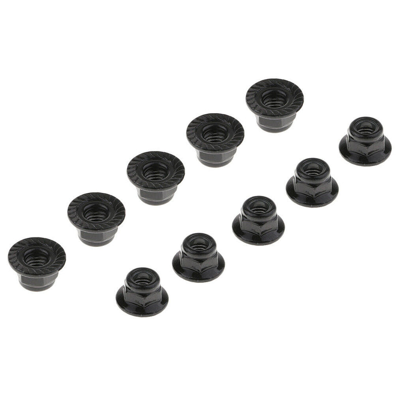 10pcs M5 Hex Head Serrated Flange Nut for QAV250 RC Racing Drone Accessories -