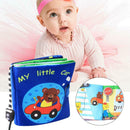 Colorful Cute Traffic Vehicles Baby Cloth Book Early Learning Quiet Books