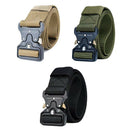 Men's Belt Heavy Belt, Cobra Buckle Belt Nylon Style With Quick Release Met B6M5
