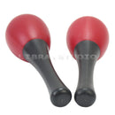 2Pcs Plastic Maraca Rattle Shaker Handle Percussion Musical Instrument Baby-Toys