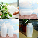 250/500ml Soft Clear Plastic Elbow Squeeze Bottle Kitchen Condiment Dispenser