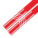 230x16cm Long Stripe Totem PVC Car Styling Stickers Side Skirt Decals Graphics