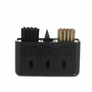 3-in-1 Golf Brush Groove Cleaner Pocket Size Plastic Club Kit Tool Black