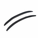 2X Carbon Fiber Car Fender Flare Wheel Eyebrow Protector Wheel Arch Trim Strip U