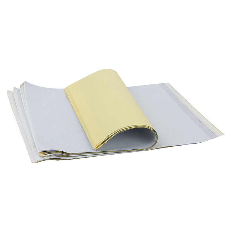 10 Sheets Tattoo Thermal Carbon Stencil Body Transfer Paper For Ink Kit