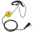 2 Pin Ptt Mic Headphone Earpiece For Baofeng Uv-5R Kenwood Wouxun Radio