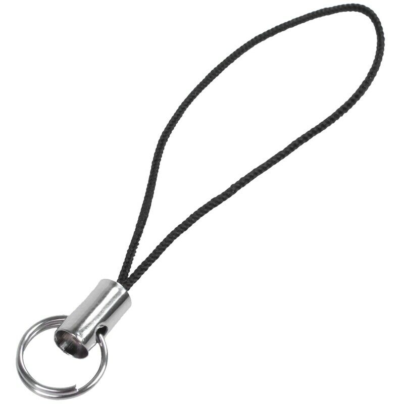 Lot of 100 Pieces Portable Lanyard in Nylon for Telephone Tether Cord of Ph T4X8