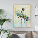 Girl 5D DIY Full Round Drill Diamond Painting Needlework Home Decor (B1086)