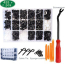 455 Pcs Car Retainer Clips Kit with Fastener Remover, for BMW Benz Mazda GM