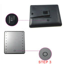 Makeup Mirror With 16 Leds Cosmetic Mirror With Press Dimmer Switch Battery