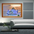 Seaside Church 5D Diamond DIY Painting Kit Home Decor Craft 40 X 30cm