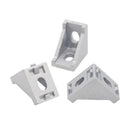 20Pcs 2028 Corner Fitting Angle Aluminum 20 X 28 L Connector Bracket Fasten