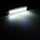 10x White 24V 6LED Side Marker Indicators Lights Lamp Bar Truck Trailer ROC