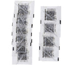 10pcs Phone Tempered Glass White Edge Eliminate Liquid with BrushA3C