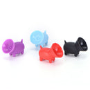 2pcs Mobile phone accessories pig subber sucker holder stand for cell phones  Gw