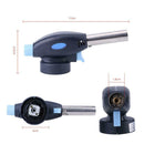 Outdoor Lighter Torch Jet Flame Gun Butane Burners Gas Adapter Refillable