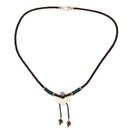 National Wind Clavicle Chain Simple Clavicle Short Necklace Shell Flower Cl