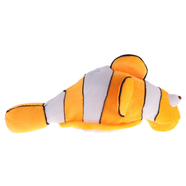 Men Women Kids Clownfish Sea Animal Costume Cap Hat Party Fancy Dress Props