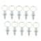 10x M10 Index Plunger with Ring Pull Spring Loaded Retractable Locking Pin