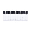 10Ml Roll On Glass Bottleessential Oil Perfume Metal Roller Ball Bottle- OZ