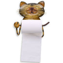 Cat Towel Rack Retro Toilet Paper Holder Bathroom Storage Rack Hanger Shelf A2E9