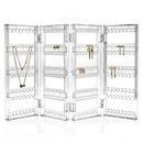 Earrings Ear Studs Necklace Jewelry Display Rack Stand Case Box H Organizer P5J2