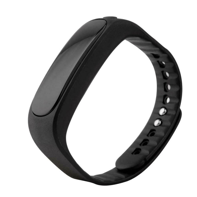E02 Bluetooth Sports Smart Bracelet Wrist Band black A