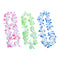36Pcs Hawaiian Garland Hula Lei Flower Leaves Necklace Tropical Beach Luau Decor