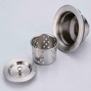 Kitchen Stainless Steel Sink Drain Strainer Basket Shower F3D3 Stopper N5W2