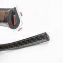 16FT Car Door Edge Trim Molding Carbon Fiber Seal Scratch Protector Guard Decor