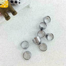 3x Thimble Sewing Quilting Metal Thimble Ring DIY Leather Craft Finger Prot J5D0
