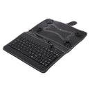 Keyboard and Case for 7-Inch Tablets (7 Inch USB TO mini USB Keyboard, Blac X2K6