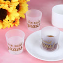 6pcs She Said Yaaas Drinking Cups Bridal Shower Bachelorette Party Gift]TEUS