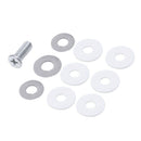 1set 2 3 Tier Cake Plate Stand Heavy Metal Center Handle Fitting Hardware
